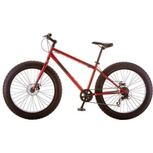Mongoose Hitch men's Fat Tire Bicycle, Red, 26"-Mongoose mountain bike